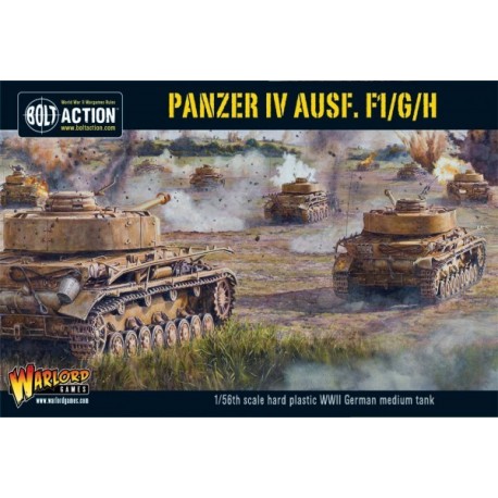 Bolt Action Panzer IV Ausf. F1 G H Medium Tank