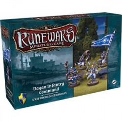 Runewars Miniature Game Daqan Infantry Command