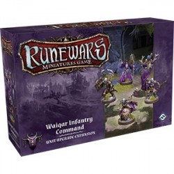 Runewars Miniature Game Waiqar Infantry Command