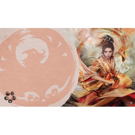 Legend of the five rings L5R LCG The Soul of Shiba Playmat Spielmatte