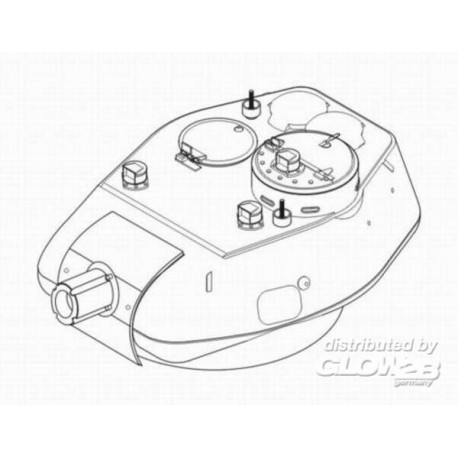 T-34/85 Lybische Version Umbausatz für Tamiya-Bausatz.