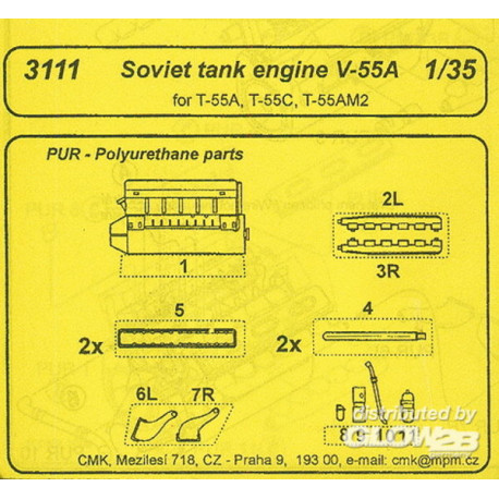 V-55A Soviet Tank Engine 