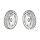 Autoblinda AB.43/Pz.Sp.Wg.AB.203 (i) spare wheels set for Italeri kit