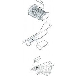 F-104G Starfighter Engine set USA (HAS) 