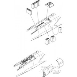 F-104G Starf. electr. boxes(beh. cockp.) 