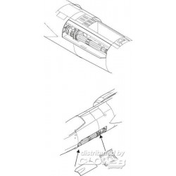 F-104 Starfighter Gun bay for Hasegawa 