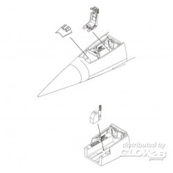 F-104G Starfighter Interior set 