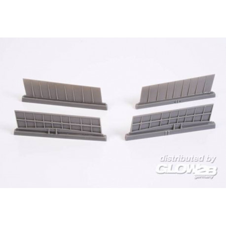 A6M5c Zero-Wing Flaps Set 1/32 for Hasegawa kit