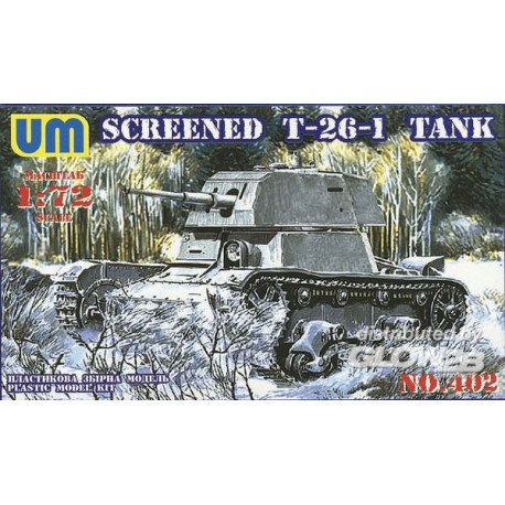 Screened T-26-1 tank 