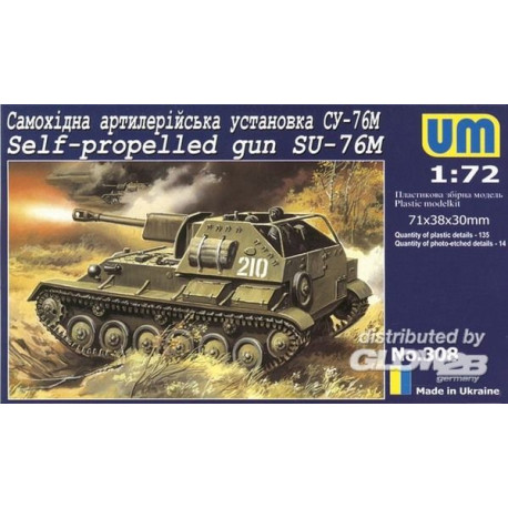 SU-76M Self-propelled gun 