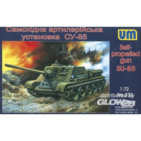 SU-85 Self-propelled artillery plant