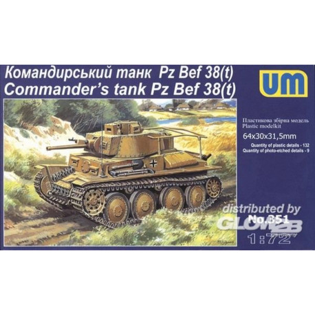 Pz Bef 38 (t) Commanders Tank