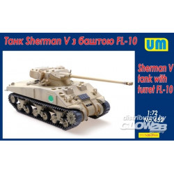 Sherman V Tank with turret FL-10 