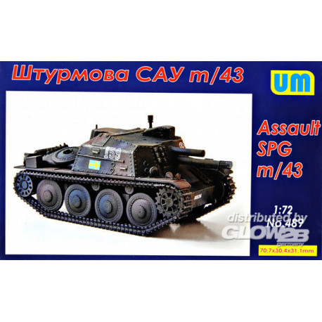 m/43 assault self-propelled gun 