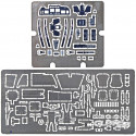 Photo-etched set for Ka-52 interior, for Zvezda kit