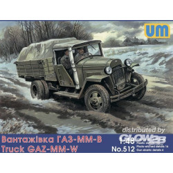 GAZ-MM-W Soviet truck 