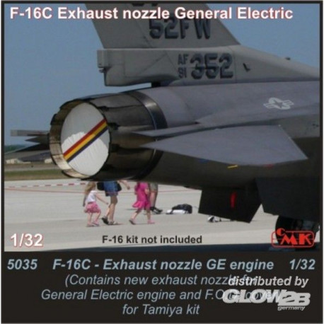 F-16C Exhaust nozzle GE for TAM/ACA 