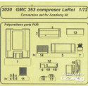 GMC 353 kompresor Le Roi conversion set für Academy Bausatz