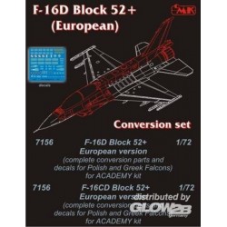 F-16D Block 52+ Europe für Academy Bausatz