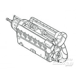 DB 603 German Aircraft engine 