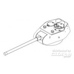 T-34/85 Metal Barrel ZiS S-53 85mm 