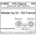 F7F-3 tigercat wheels für Revell Bausatz