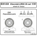 Chevrolet L.R.D.G 3cwt wheels für Tamiya Bausatz