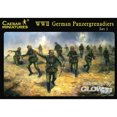 WWII German Panzergrenadiers Set 1 