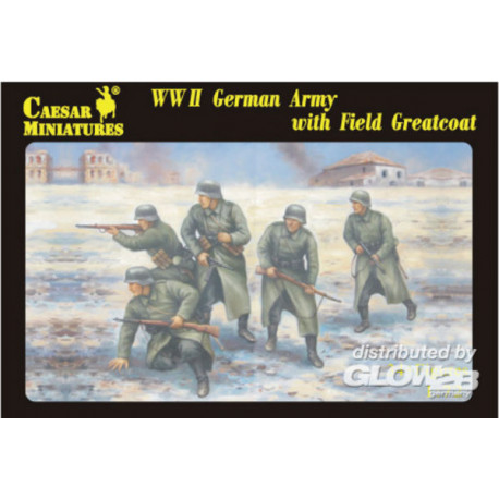 WWII German Army with Field Greatcoat 