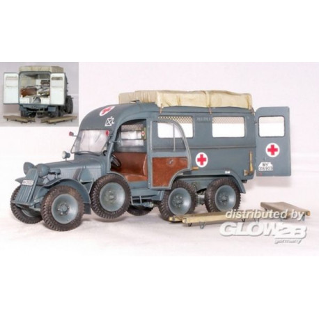 Deutscher Krankenwagen Kfz.31 Steyr 640 