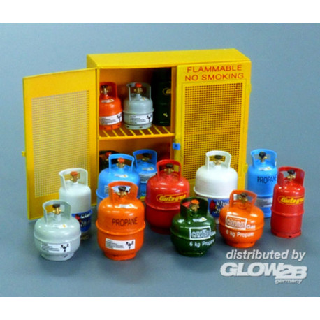 Gas bottles 