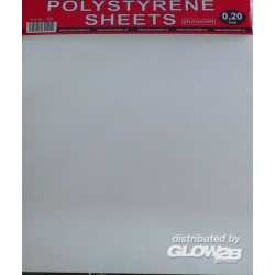 Polystyrene sheets 0,2mm 