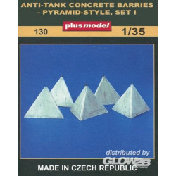 Panzerbarrikaden Pyramidenform Set I 