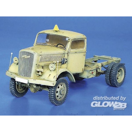 Opel Blitz 4x4 Chassis Umbauset für Italeri-Bausatz