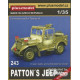 Patton's Jeep für Tamiya Bausatz