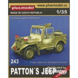 Patton's Jeep für Tamiya Bausatz