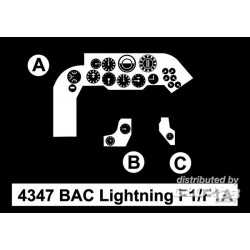 BAC Lightning F1/F1A -Cockpit Set 