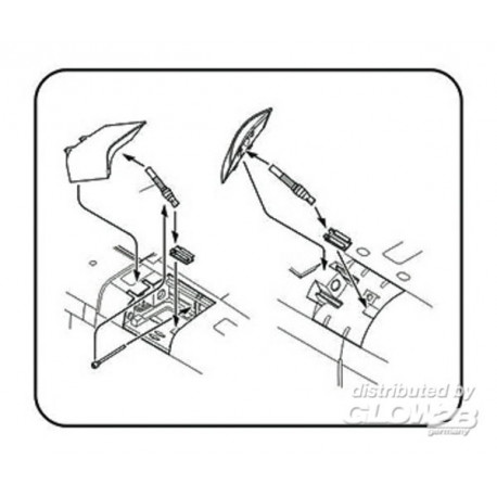 TSR-2 Airbrakes Set für Airfix Bausatz