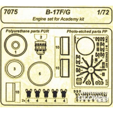 B-17F/G - Motor 