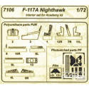 F 117A Nighthawk interior für Academy Bausatz