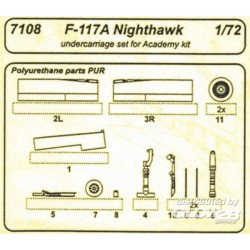 F 117A Undercarriage 