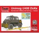 Unimog U406 DoKa Military Airport Tug + Towbar