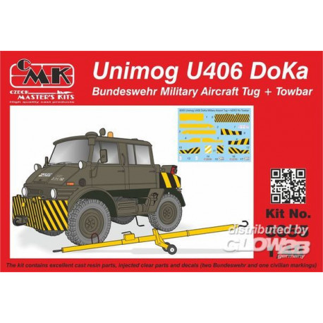 Unimog U406 DoKa Military Airport Tug + Towbar