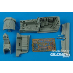 F-15C Eagle (early v.) cockpit set für Hasegawa Bausatz