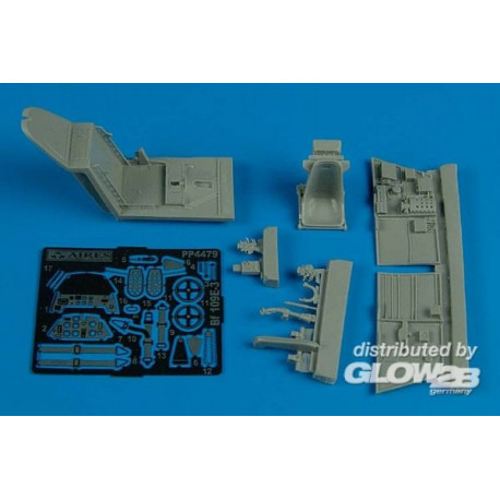 Bf 109E-3 cockpit set for Academy 