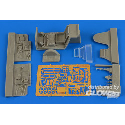 Bf 109G-6(late) cockpit set for Eduard 