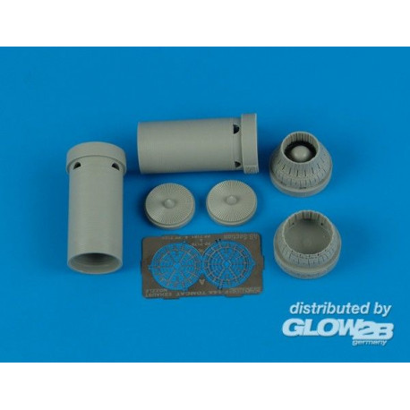 F-14A Tomcat exhaust nozzles - varied p. für Fujimi Bausatz