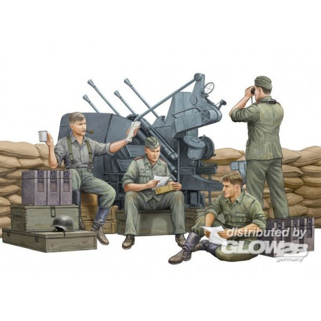 German Anti-Aircraft Gun Crew 