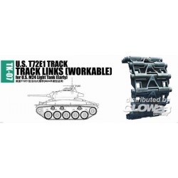 U.S. T72E1 track for M24 light tank (early)