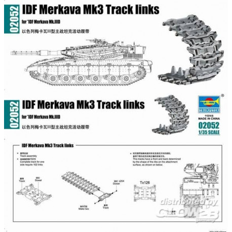 IDF Merkava Mk3 Track links 